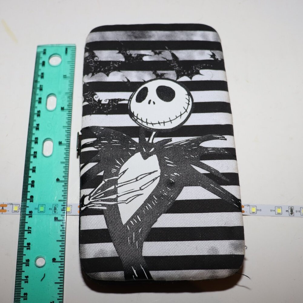 Nightmare before Christmas Jack Hinged Wallet Gothic Emo Purse Disney